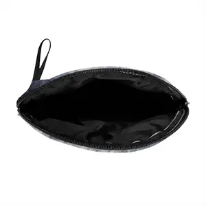 Charcoal Sky Curved Makeup Bag