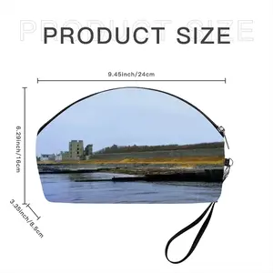 Thurso River Estuary Curved Makeup Bag