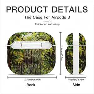 Botanical Garden In Moscow Airpods 3 Case (Hard Shell, White)