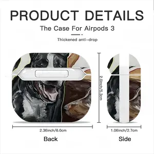 Barking Airpods 3 Case (Hard Shell, White)