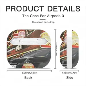 Casino “Metelica” Airpods 3 Case (Hard Shell, White)