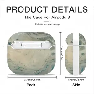 Close Up Cat Airpods 3 Case (Hard Shell, White)