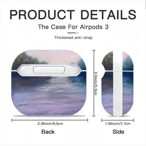 Autumn Leaves Airpods 3 Case (Hard Shell, White)