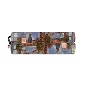 The Bagel Cafe New York City Curved Makeup Bag