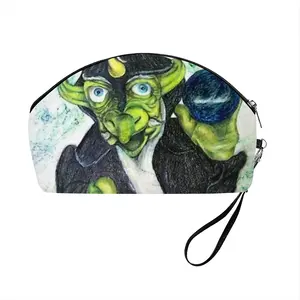 Lizard Wizard Curved Makeup Bag