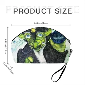 Lizard Wizard Curved Makeup Bag