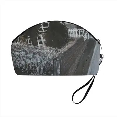 Moorfield Road Curved Makeup Bag