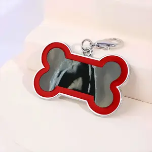 Spirit Penguin Dog Bone Keychain