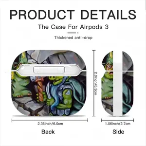 Confrontation Airpods 3 Case (Hard Shell, White)