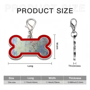 Am 002 Dog Bone Keychain