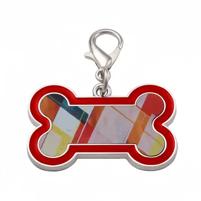 500,000 Euro Post Dog Bone Keychain