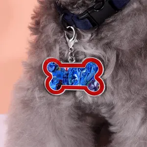 Nullus Crimen Sine Lege Dog Bone Keychain