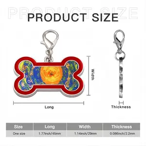 Infinite Ii Dog Bone Keychain