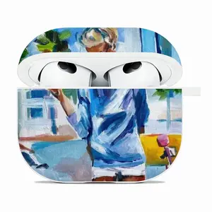 Summer Vibes Airpods 3 Case (Hard Shell, White)