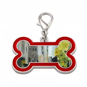 Central Parc East Dog Bone Keychain