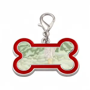 Mysterious Events Occurred Dog Bone Keychain