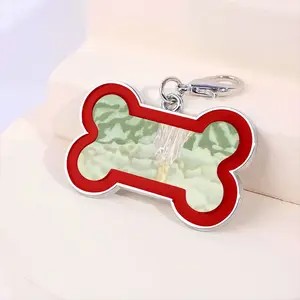 Mysterious Events Occurred Dog Bone Keychain