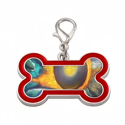 Hidden Universe Dog Bone Keychain