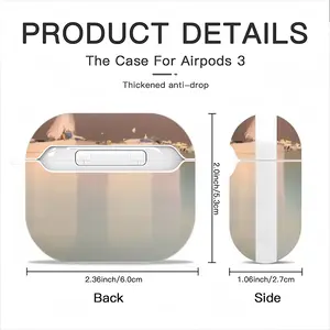 Sailboat And Boats Anchored Airpods 3 Case (Hard Shell, White)