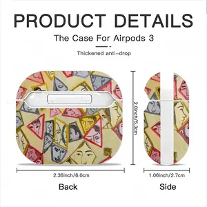 Rain Airpods 3 Case (Hard Shell, White)