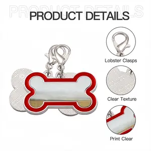 Untitled 21E Dog Bone Keychain