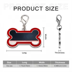 Untitled 20W Dog Bone Keychain