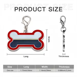 Untitled 24Y Dog Bone Keychain