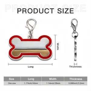 Untitled 23T Dog Bone Keychain