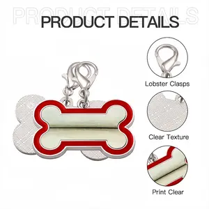 Untitled 25U Dog Bone Keychain