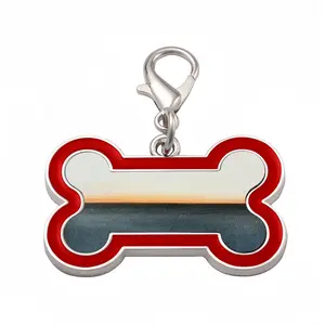 Untitled 27D Dog Bone Keychain