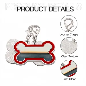 Untitled 27D Dog Bone Keychain