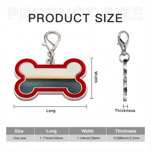 Untitled 27D Dog Bone Keychain