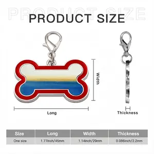 Untitled 26S Dog Bone Keychain