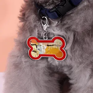 Foment Dog Bone Keychain