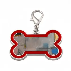 Come Go With Me Dog Bone Keychain