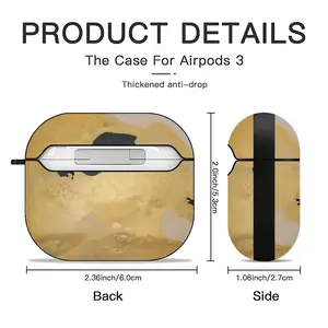 Face Airpods 3 Case (Hard Shell, Black)