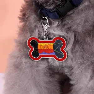 The Requiem Dog Bone Keychain