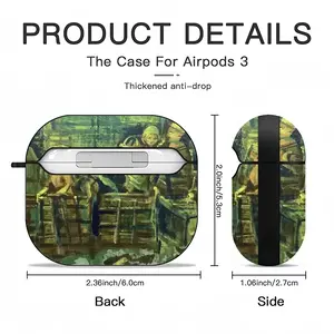 Balconies Airpods 3 Case (Hard Shell, Black)