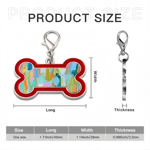 Presences Ii Dog Bone Keychain