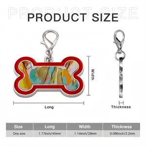 Epiphany Dog Bone Keychain