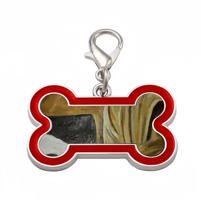 Jesus Heals Dog Bone Keychain