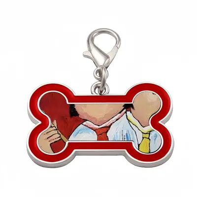 Small Cooks Dog Bone Keychain