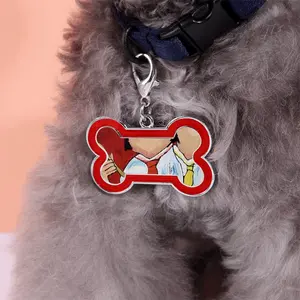 Small Cooks Dog Bone Keychain