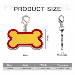 Endless Summer Dog Bone Keychain