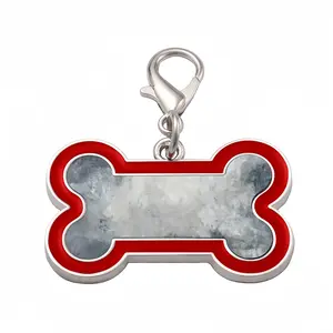 Unveiled Dog Bone Keychain