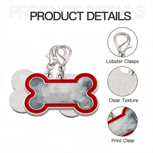 Unveiled Dog Bone Keychain