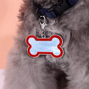 View To Inverness Dog Bone Keychain