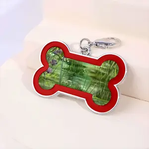 Pond Interior Gift Idea Dog Bone Keychain