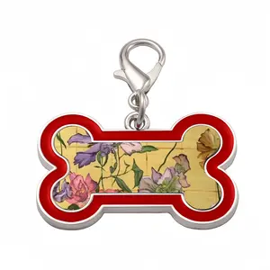 Garden Dog Bone Keychain