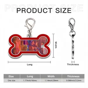 Indonesian Male Fetish Dog Bone Keychain